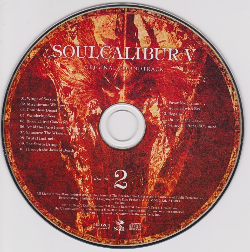 SOULCALIBUR V ORIGINAL SOUNDTRACK (2012) MP3 - Download